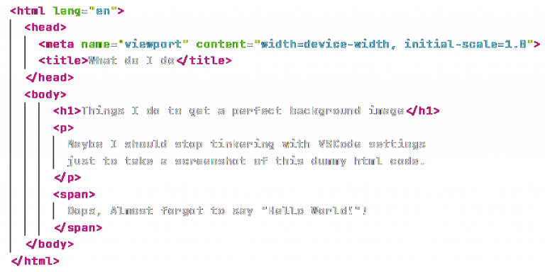 HTML Code Window